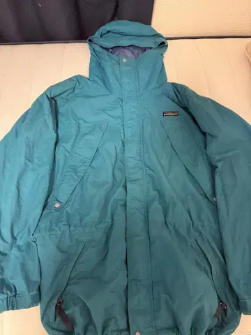 레어 90s 파타고니아 마운틴 파카 나일론 자켓 눈 없음