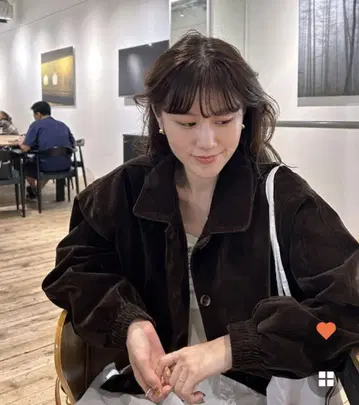 nugu 스웨이드 클래식 점퍼 브라운