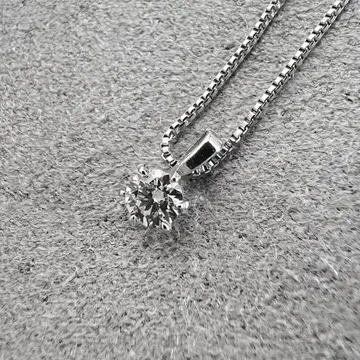 긴자 다이아몬드 시라이시 다이아 목걸이