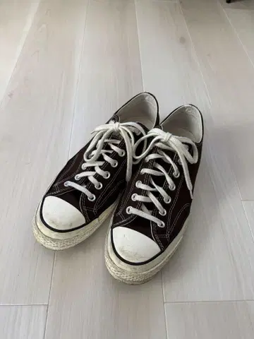 CONVERSE CT70 브라운 로우컷 스니커즈