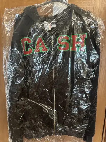 cash only 지퍼 후드티 M