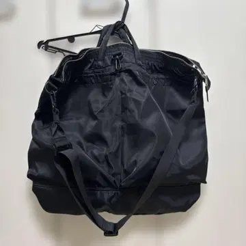 토트백 숄더 포함 나일론 블랙