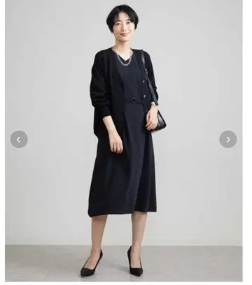 미쉘클랑 블랙 원피스 M 사이즈