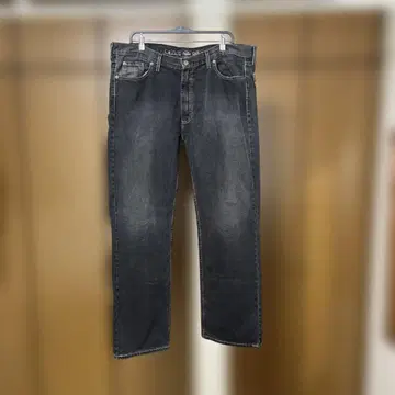 Dickies 블랙 데님 오버 사이즈 38 x 32 구제 의류