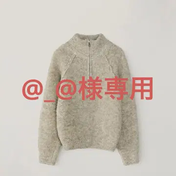 New Cottage Zipper Knit 하프 지퍼 니트