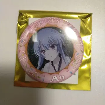 마치아소비 한정판 사마포케 Anisuger 아오이 캔뱃지