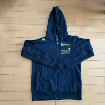 DESCENTE MoveSport 저지 M 네이비 상의 & L 하의