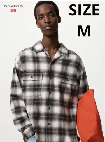 유니클로 jw anderson 브러쉬드 코튼 오버 사이즈