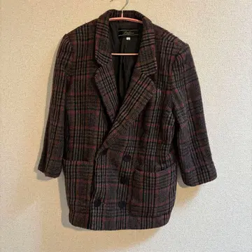 가을/겨울 어깨 패드 자켓 구제 의류