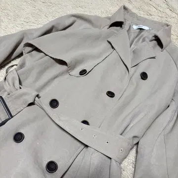 azul by moussy 아줄바이마우지 원플랩 트렌치코트
