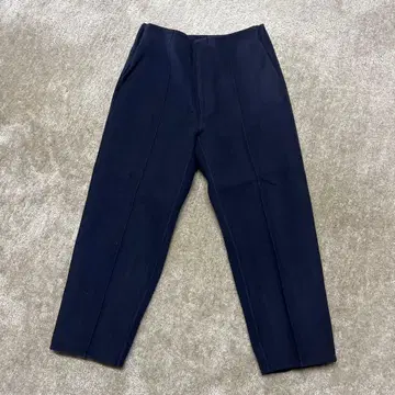 드로어 Drawer 네이비 울 팬츠 38