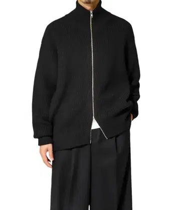 ssstein OVERSIZEDDRIVERSKNIT ZIP JACKET