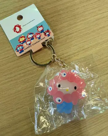 산리오 미야쿠미야쿠 콜라보 클리어 키링 헬로키티