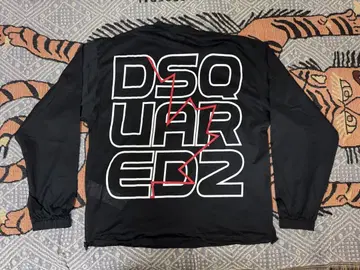 Daquared2 백 프린트 오버 사이즈 셔츠