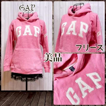 GAP 후드티 플리스 속기모 핑크 헤이세이 갸루 y2k 맥브링 히메