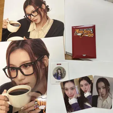 TWICE the story goes on 사나 세트 프레 혜택 포함