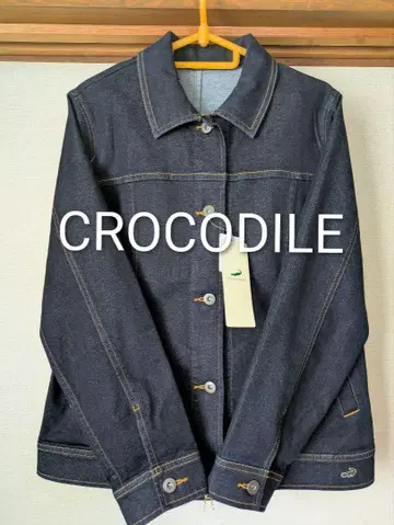 CROCODILE 다크 데님 자켓 새상품, 택 포함