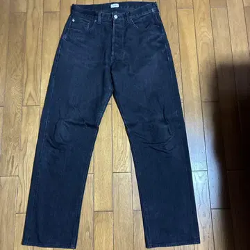 ciota 블랙 스트레이트 데님 W32 시오타