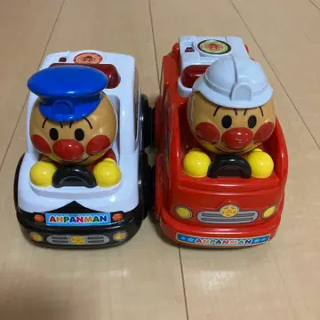 호빵맨 완구 자동차 세트