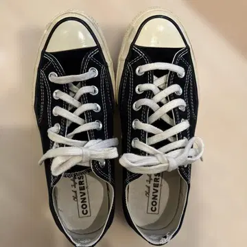 CONVERSE Chuck Taylor 블랙 로우컷 스니커즈