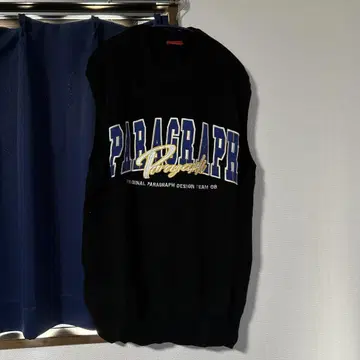 Paragraph P08 슬리브리스 베스트 블랙