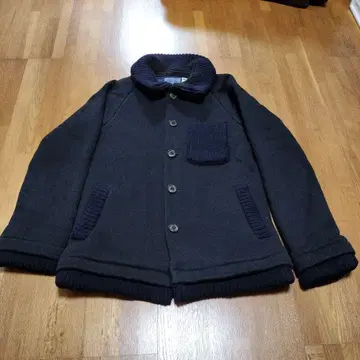 BLUE BLUE JAPAN 네이비 코트