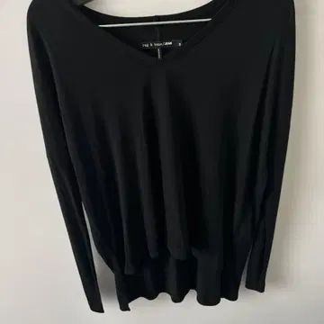 rag & bone/JEAN 블랙 V넥 티셔츠 S