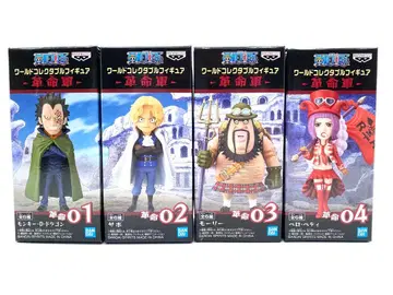 원피스 월드 콜렉터블 혁명군 드래곤, 사보, 몰리, 벨로베티