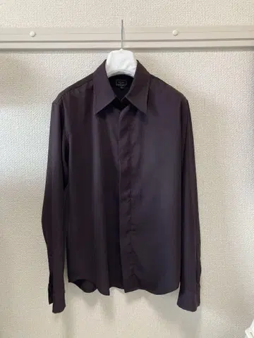 구제 의류 셔츠 브라운