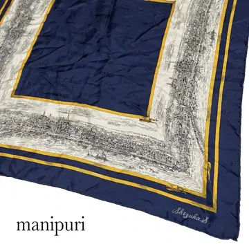 manipuri/마니프리 일본제 스케치풍 반다나 스카프