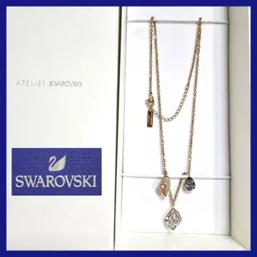 ATELIER SWAROVSKI 제이슨 우 목걸이 45cm 박스 포함