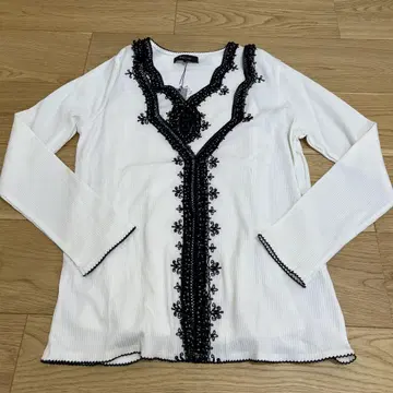 새상품 Rejoove 리쥬브 자수 카프탄 리브 소재 루즈핏 성인 여성