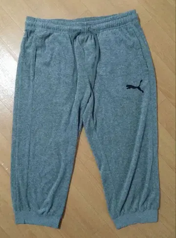 PUMA XL 그레이 스웨트 팬츠 남성용 새상품