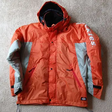 Dickies 오렌지 나일론 자켓 L 방한복 D316 새상품급