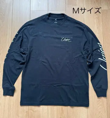 Jordan x UNION 롱 슬리브 티 'Black' M