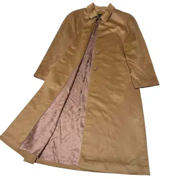 새상품급 RAFFINE 캐시미어 스텐카라 코트 맥시 길이 페이즐리 안감