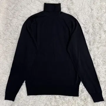 [새상품급] 존스메들리 터틀넥 니트 S 블랙 메리노울