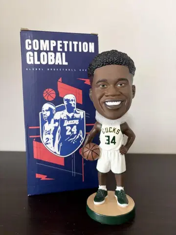 야니스 아데토쿤보 바스켓 피규어 버블헤드 인형 NBA