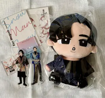 메구로 렌 BIG 스노우 칠 아크릴 스탠드 세트