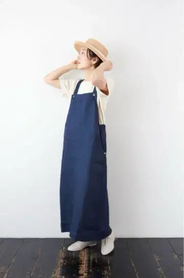 Vlas Blomme  블롬 점퍼 에이프런 올인원 데님