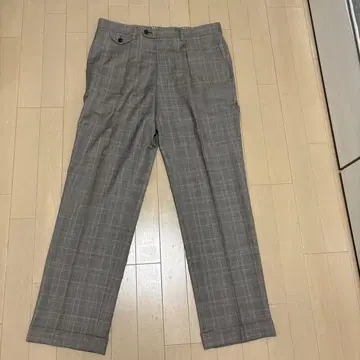 REDA stanley blacker 울 체크 무늬 슬랙스 일본제