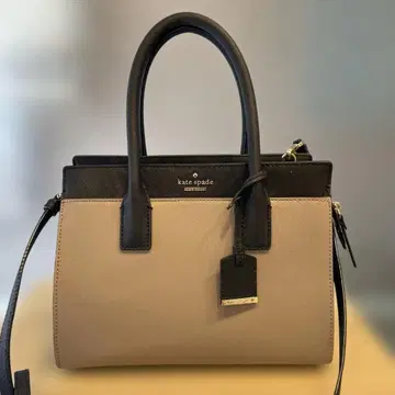 [777] kate spade 핸드백 베이지/블랙