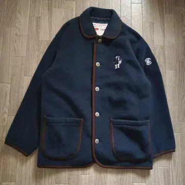 새상품급 SINACOVA 시나코바 플리스 코트 자켓 메탈 버튼