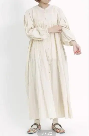 사만사 모스2 절개 개더 원피스