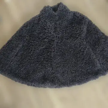 MONiLE 2WAY 인조 모피 판초