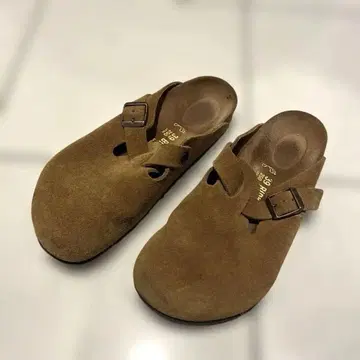 버켄스탁 보스턴 브라운 39