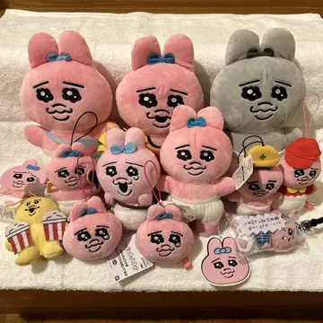빤쮸토끼 봉제 인형 마스코트 13점