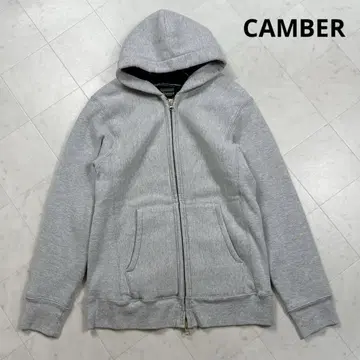 CAMBER [ M ] 안감 써멀 집업 후드티 USA 그레이
