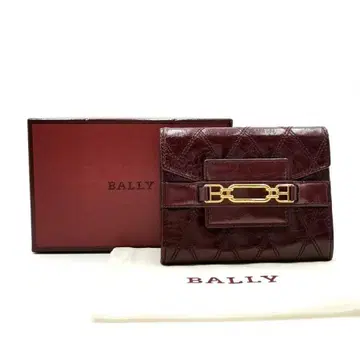 컨디션 최상 발리 BALLY 지갑 퀼팅 가죽 11-250948