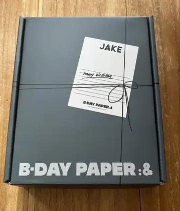 ENHYPEN 제이크 B-DAY PAPER